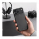 Juodas / sidabrinės spalvos dėklas Apple iPhone 17 Pro / 18 Pro telefonui "Tech-Protect ION Carbon Magsafe"