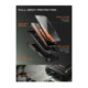 Juodas dėklas Apple iPhone 17 Pro Max / 18 Pro Max telefonui "Supcase Unicorn Beetle Pro"