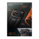 Juodas dėklas Apple iPhone 17 Pro Max / 18 Pro Max telefonui "Supcase Unicorn Beetle Pro"