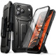 Juodas dėklas Apple iPhone 17 Pro / 18 Pro telefonui "Supcase Unicorn Beetle Pro"