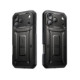Juodas dėklas Apple iPhone 17 Pro / 18 Pro telefonui "Supcase Unicorn Beetle Pro"