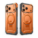 Oranžinis dėklas Apple iPhone 17 Pro / 18 Pro telefonui "Supcase UB Grip MAG Magsafe"