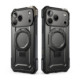 Juodas dėklas Apple iPhone 17 Pro Max / 18 Pro Max telefonui "Supcase UB Grip MAG Magsafe"