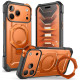 Oranžinis dėklas Apple iPhone 17 Pro Max / 18 Pro Max telefonui "Supcase UB Grip MAG Magsafe"