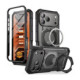 Juodas dėklas Apple iPhone 17 Pro / 18 Pro telefonui "Supcase Grip Pro MAG Magsafe"