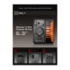 Juodas dėklas Apple iPhone 17 Pro / 18 Pro telefonui "Supcase Grip Pro MAG Magsafe"