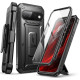 Juodas dėklas Google Pixel 11 Pro telefonui "Supcase Unicorn Beetle Pro"