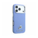 Mėlynas dėklas Apple iPhone 18 Pro telefonui "Karl Lagerfeld PU Grained Semi Wrap K&CH Heads Magsafe Case"