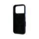 Mėlynas dėklas Apple iPhone 18 Pro telefonui "Karl Lagerfeld PU Grained Semi Wrap K&CH Heads Magsafe Case"