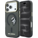 Juodas dėklas Apple iPhone 18 Pro telefonui "Karl Lagerfeld IML Choupette Peekaboo Magsafe Case"