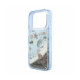 Mėlynas dėklas Apple iPhone 18 Pro telefonui "Karl Lagerfeld Liquid Glitter Beach Case"