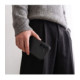 Matinis juodas atverčiamas dėklas Samsung Galaxy S26 FE telefonui "Tech-Protect Smart Wallet"