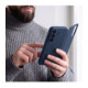 Mėlynas atverčiamas dėklas Samsung Galaxy S26 FE telefonui "Tech-Protect Smart Wallet"