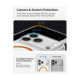 Skaidrus (oranžinis) dėklas Apple iPhone 17 Pro Max / 18 Pro Max telefonui "Spigen Ultra Hybrid Magsafe"