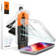 Apsauginis grūdintas stiklas Apple iPhone 16 Pro Max / 17 Pro Max / 18 Pro Max telefonui "Spigen Glas.TR EZ Fit Pro AC HD 2-Pack