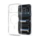 Skaidrus (baltas) dėklas Apple iPhone 17 Pro / 18 Pro telefonui "Spigen Ultra Hybrid Magsafe"
