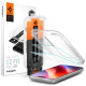 Apsauginis grūdintas stiklas Apple iPhone 16 Pro / 17 / 17 Pro / 18 Pro telefonui "Spigen Glas.TR EZ Fit Pro AC HD 2-Pack"