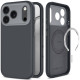 Pilkas dėklas Apple iPhone 17 Pro / 18 Pro telefonui "Tech-Protect Uniq Magsafe CC"
