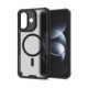 Matinis juodas dėklas Xiaomi Redmi Note 17 Pro 5G telefonui "Tech-Protect Rugged Shield Magsafe"