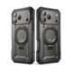 Juodas dėklas Apple iPhone 17 Pro Max / 18 Pro Max telefonui "Supcase Grip Pro MAG Magsafe"