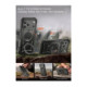 Juodas dėklas Apple iPhone 17 Pro Max / 18 Pro Max telefonui "Supcase Grip Pro MAG Magsafe"