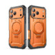Oranžinis dėklas Apple iPhone 17 Pro / 18 Pro telefonui "Supcase Grip Pro MAG Magsafe"
