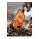 Oranžinis dėklas Apple iPhone 17 Pro / 18 Pro telefonui "Supcase Grip Pro MAG Magsafe"