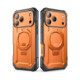 Oranžinis dėklas Apple iPhone 17 Pro Max / 18 Pro Max telefonui "Supcase Grip Pro MAG Magsafe"