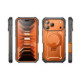 Oranžinis dėklas Apple iPhone 17 Pro Max / 18 Pro Max telefonui "Supcase Grip Pro MAG Magsafe"