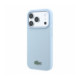 Mėlynas dėklas Apple iPhone 18 Pro telefonui "Lacoste PVC Iconic Petit Pique Metal Logo MagSafe Case"