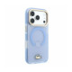 Mėlynas dėklas Apple iPhone 18 Pro telefonui "Lacoste PC/TPU Frosted Finish Gold Logo MagSafe Case"