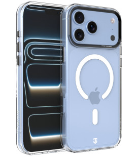 Skaidrus (Juodas) dėklas Apple iPhone 17 Pro Max / 18 Pro Max telefonui "Tactical MagForce 2.0 Cover"