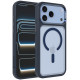 Mėlynas / skaidrus dėklas Apple iPhone 17 Pro Max / 18 Pro Max telefonui "Tactical MagForce Hyperstealth 3.0 Cover"