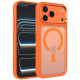 Oranžinis / skaidrus dėklas Apple iPhone 17 Pro Max / 18 Pro Max telefonui "Tactical MagForce Hyperstealth 3.0 Cover"