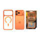 Oranžinis / skaidrus dėklas Apple iPhone 17 Pro Max / 18 Pro Max telefonui "Tactical MagForce Hyperstealth 3.0 Cover"