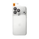 Raudona kameros apsauga Apple iPhone 18 Pro / 18 Pro Max telefonui "Spigen Optik PRO Glas.TR EZ Fit 2-Pack"