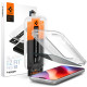 (Privacy) Apsauginis grūdintas stiklas Apple iPhone 18 Pro Max telefonui "Spigen Glas.TR EZ Fit Pro AC HD"