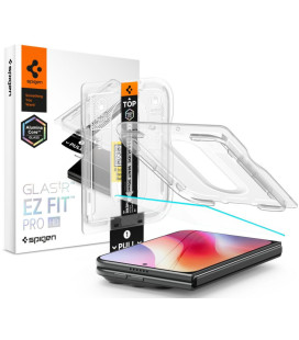 Apsauginis grūdintas stiklas Apple iPhone Duo telefonui "Spigen Glas.TR EZ Fit Pro HD AC"