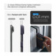 Mėlynas dėklas Apple iPhone Duo telefonui "Spigen Nano Pop Hybrid Magsafe"