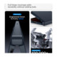Mėlynas (Metal Slate) dėklas Apple iPhone Duo telefonui "Spigen Tough Armor Magsafe"