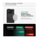 Juodas dėklas Apple iPhone Duo telefonui "Spigen Tough Armor Magsafe"
