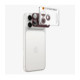 Raudonas (Burgundy) kameros apsauga Apple iPhone 18 Pro Max telefonui "Spigen Optik PRO XL Glas.TR EZ Fit"