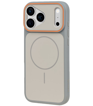 Pilkas dėklas Apple iPhone 17 Pro Max / 18 Pro Max telefonui "OBAL:ME MagNetix Delta Cover"