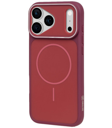 Raudonas dėklas Apple iPhone 17 Pro Max / 18 Pro Max telefonui "OBAL:ME MagNetix Delta Cover"