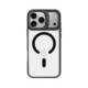 Juodas / skaidrus dėklas Apple iPhone 17 Pro Max / 18 Pro Max telefonui "OBAL:ME MagNetix Versa Cover"