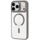 Pilkas / skaidrus dėklas Apple iPhone 17 Pro Max / 18 Pro Max telefonui "OBAL:ME MagNetix Versa Cover"