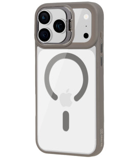 Pilkas / skaidrus dėklas Apple iPhone 17 Pro Max / 18 Pro Max telefonui "OBAL:ME MagNetix Versa Cover"