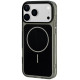 Juodas dėklas Apple iPhone 17 Pro Max / 18 Pro Max telefonui "OBAL:ME MagNetix ColorSlate Cover"