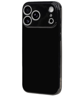 Juodas dėklas Apple iPhone 18 Pro Max telefonui "OBAL:ME Glossy Cover"