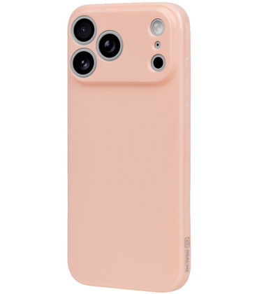 Rožinis (Blush) dėklas Apple iPhone 18 Pro Max telefonui "OBAL:ME Glossy Cover"